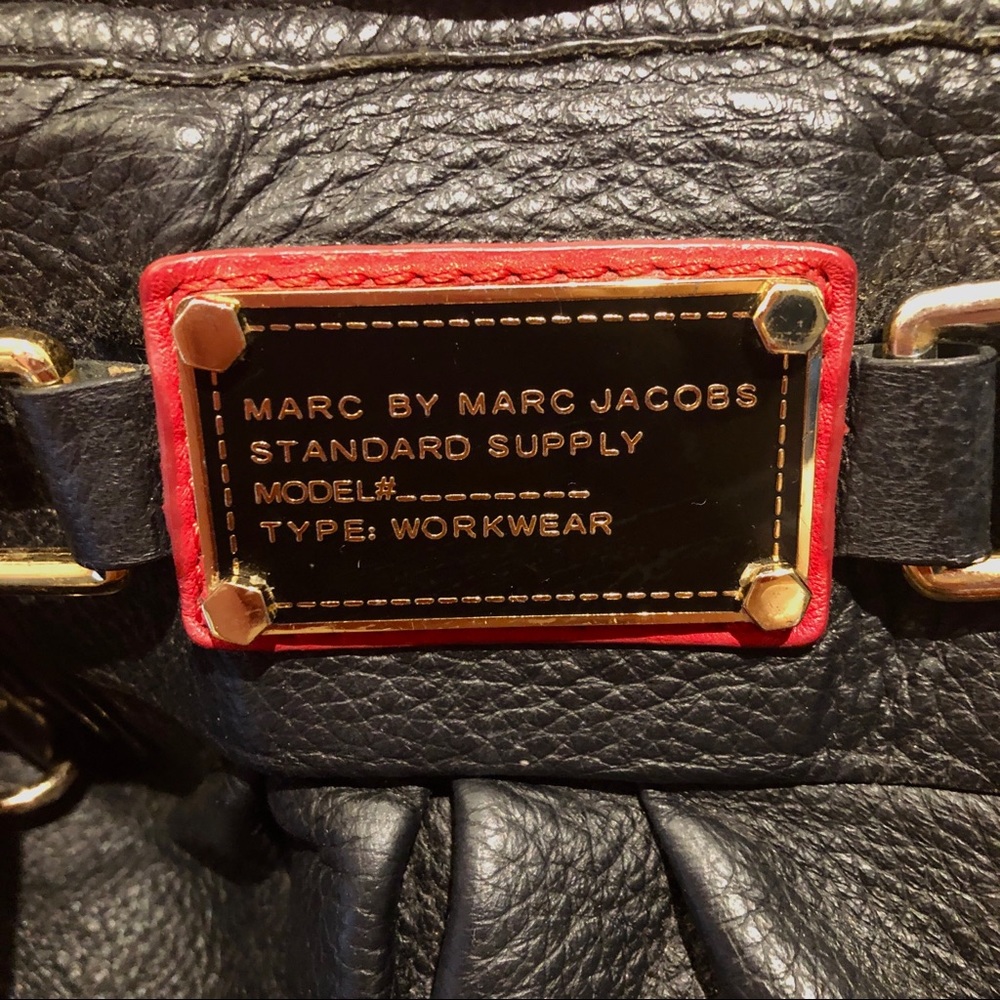 Marc by Marc Jacobs standard supply workwear classic Q leather bag